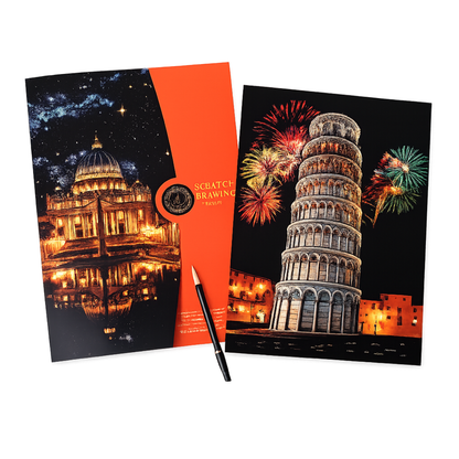 Laminas Scratch de Ciudades