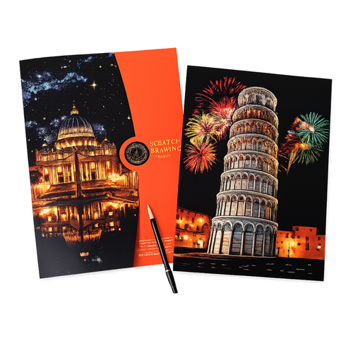 Laminas Scratch de Ciudades